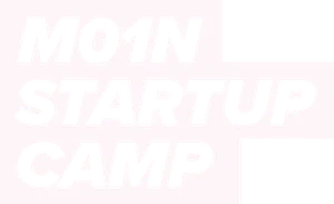M01N Startup Camp — uses personalized Meet Me At event graphics